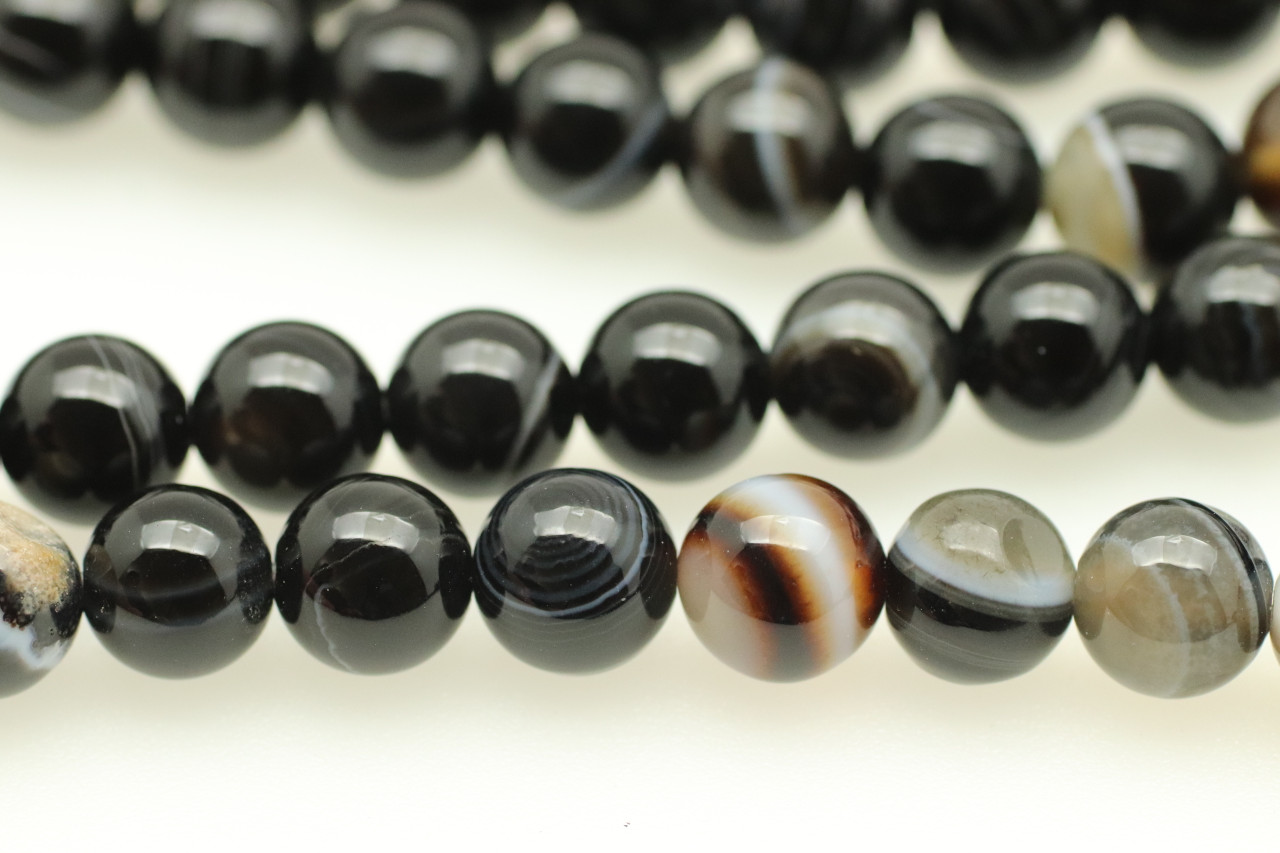 Tiger ebony wood side drilled flat teardrop - Beads and Pieces