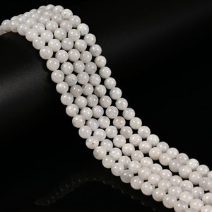 Moonstone, Natural, Smooth Round 8mm