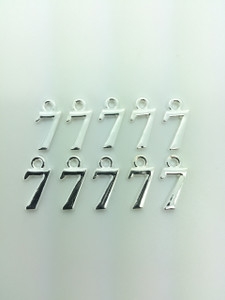 #7 Charm 9x16mm 10 PCS
