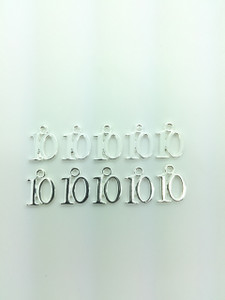 #10 Charm 13x16mm 10 PCS