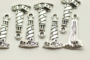 Lighthouse, 19x10.5mm, Antique Copper Plated (Metal Alloy), approx 32