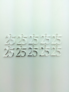 #25 Charm 13x16mm 10 PCS