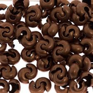 Crimp Bead Cover, 4mm, Antique Copper Plated, approx. 144 PCS Crimp Bead Cover, 4mm, Antique Copper Plated, approx. 144 PCS