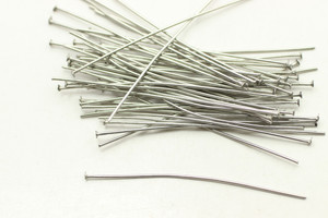 Headpin, 2",  21 Gauge,  304 Stainless Steel, approx. 50 PCS