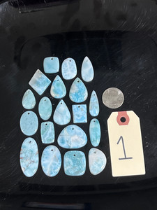 Larimar, Pendants