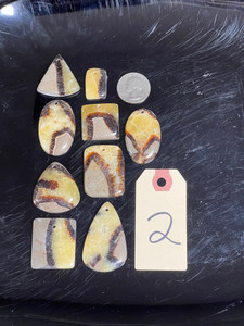 Septarian, Pendants