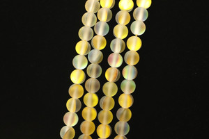 Glowing Glass, Golden, 6mm