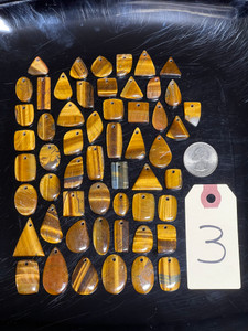 Tiger Eye, Brown, Pendants