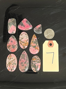 Rhodonite, Pendants