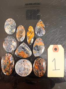 Pietersite, Blue & Golden, Pendants, Pick Lot You Like, 100 Grams