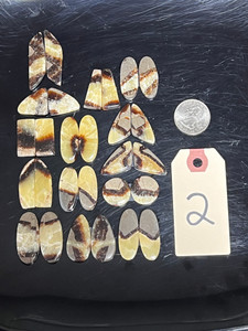 Septarian, Matched Pairs, Pendants, Pick Lot You Like, 100 Grams 