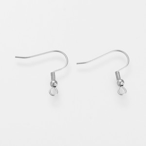 Ear Wire Fish Hook, 19mm, Stainless Steel, approx. 50 PCS Ear Wire Fish Hook, 19mm, Stainless Steel, approx. 50 PCS