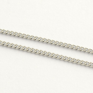 Stainless Steel Chain, 2x1mm, Twisted Link, 16 ft.