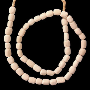 African Bone, Kenya, Cylinder, 11x9mm, 22in Strand