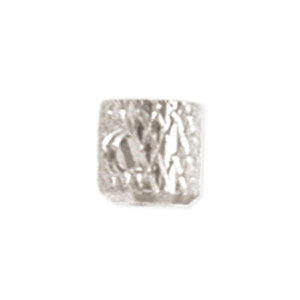 Scrimp Finding, Bullet, 4.5 mm (.177 in), Silver Plated, 10 PCS Scrimp Finding, Bullet, 4.5 mm (.177 in), Silver Plated, 10 PCS