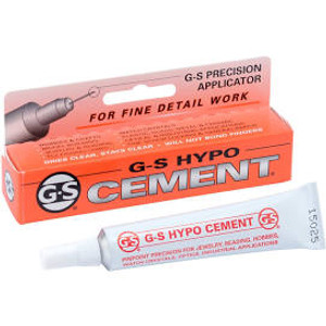 G-S Hypo Cement, 1/3oz G-S Hypo Cement, 1/3oz