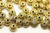 BEAD, Rondelle Circle Design, 3.5x7mm, Antique Gold Plated (metal alloy), approx 70 per bag