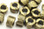 TUBE, 7x9 4mm hole, Antique Bronze Plated (metal alloy), approx 15 per bag