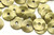 SPACER, Wavy Disk, 10x1mm, Antique Bronze Plated (metal alloy), approx 95 per bag