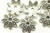 Cap, Flower, 14x4mm, Antique Silver Plated, Metal Alloy,  Approximately 38 per bag