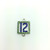 #12 Crystal Pendant, 15x22mm, with Double Loops