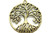 TREE OF LIFE, Round, 34mm, Antique Bronze Plated (metal alloy), approx 4 per bag