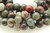 Bloodstone, Red, Natural, Smooth Round, 10mm, One Strand