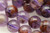 8mm Super 7, Melody Stone, Purple, Natural, Smooth Round