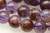 8mm Super 7, Melody Stone, Purple, Natural, Smooth Round