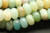 Amazonite, Mix, Natural, Smooth Rondelle, 8x5mm
