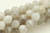 Agate, White Lace, Natural, Faceted Diamond Shape, 8mm, One Strand