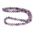 Lepidolite, Natural, Smooth Round, One 6mm Strand