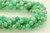 Chrysoprase, Natural, Faceted Round, 6mm Strand