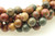 10mm, Red Creek Jasper, Natural, Faceted Round