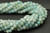 Amazonite, Natural, Faceted Round, 4mm Strand