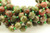Unakite, Jasper, Natural, Faceted Off Round, 8mm, One Strand