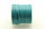Leather, Turquoise, Dyed, 3mm Flat, 32 Feet