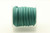 Leather, Turquoise Green, Dyed, 5mm Stitched, 16 Feet
