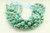 Amazonite, Natural, Faceted Off Round, 10mm, One Strand