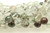 Phantom Quartz, Natural, Faceted Round, 8mm Strand