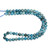 Apatite, Natural, Faceted Coin, 6mm, One Strand