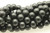 Shungite, Natural, Smooth Round Beads, 8mm