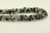 Rutilated Quartz, Black, Natural, Faceted Cube, 4mm, One Strand