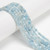 Aquamarine, Heated, Faceted Cube, 4mm, One Strand