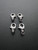 Lobster, Swivel Clasp, 18x10mm, Silver Plated Metal Alloy, 4 PCS