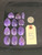 Amethyst, Natural, Pendants