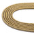 Gold, Matte, Hematite, Wavy Spacer, Manmade, One 4x1mm Strand