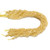 Yellow Selenite, Natural, Smooth Round, One 8mm Strand