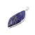 Lapis, Natural, Leaf Shape, One Pendant, 42x23mm