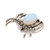 Glass, Opalite, Spider, One Pendant, 35mm